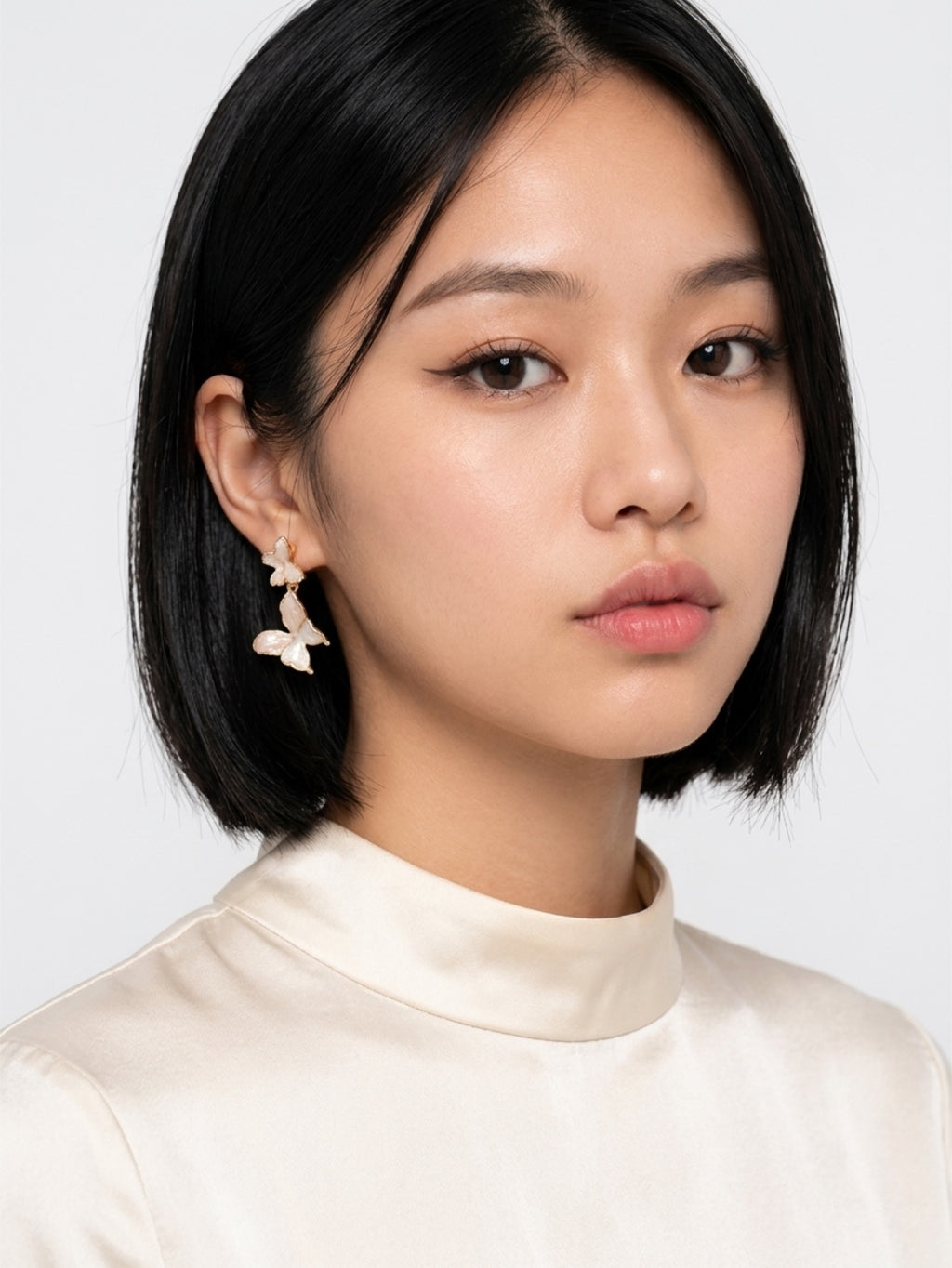 Blush Butterfly Earring