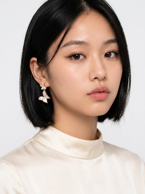 Blush Butterfly Earring