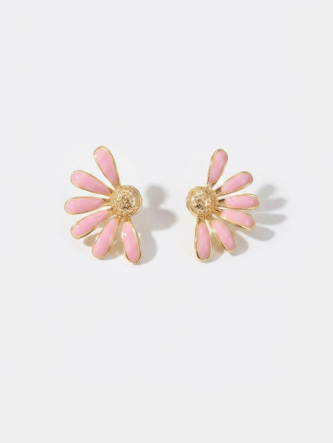 Pink Halo Earring