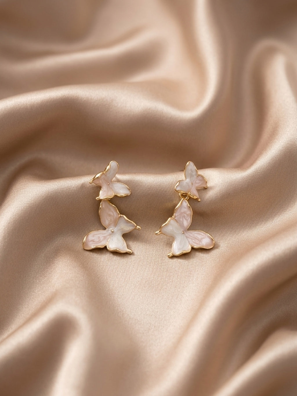 Blush Butterfly Earring